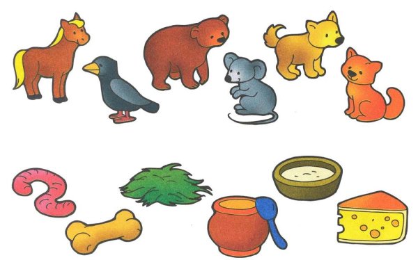 Задания для детей 4 лет животные