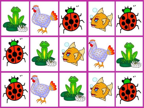 Развивающиеся карточки для малышей