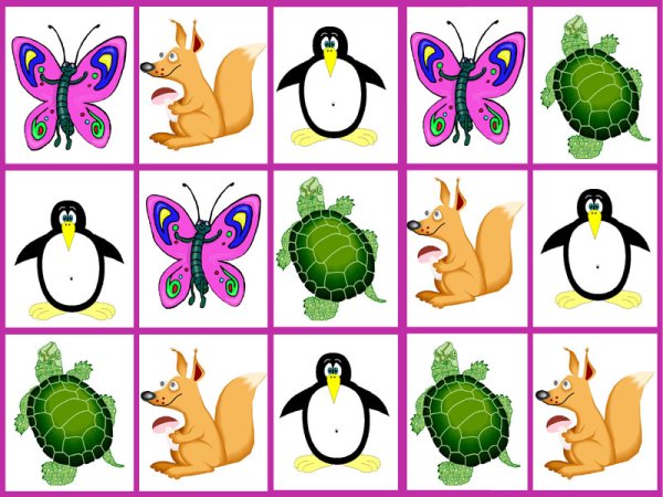 Карточки для развития малыша