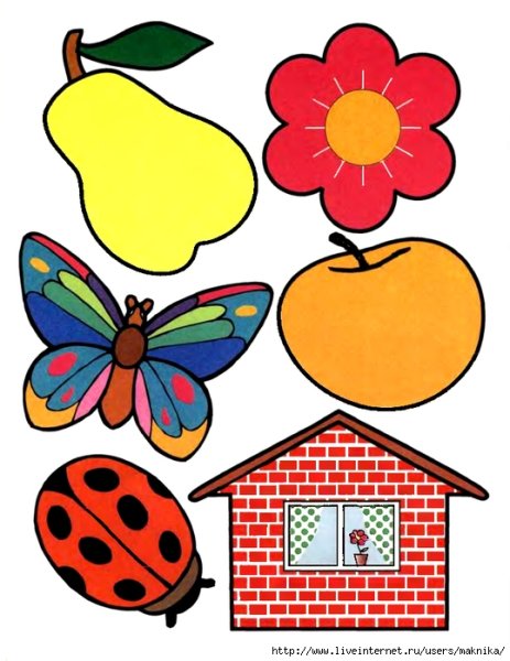 Развивающие рисунки для детей от 1 года