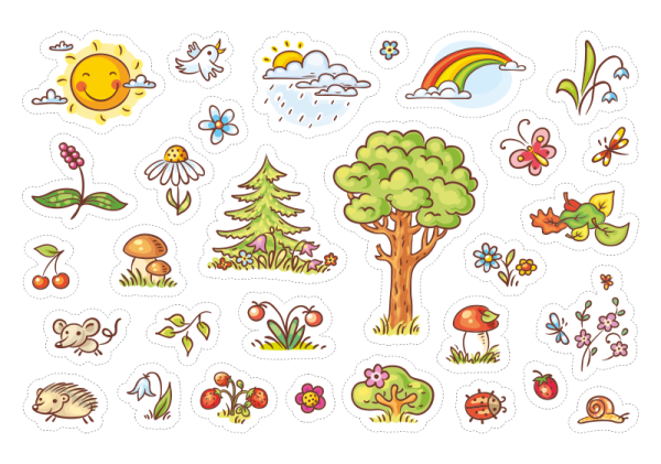 Осенние материалы для дошкольников