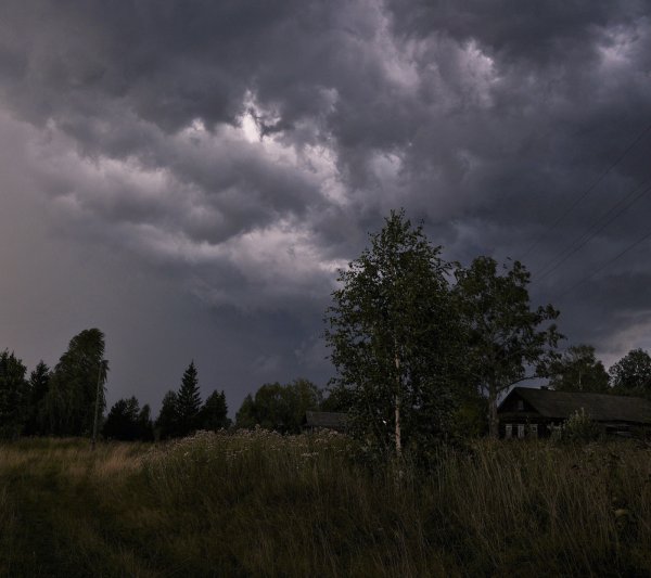 Природа дождь