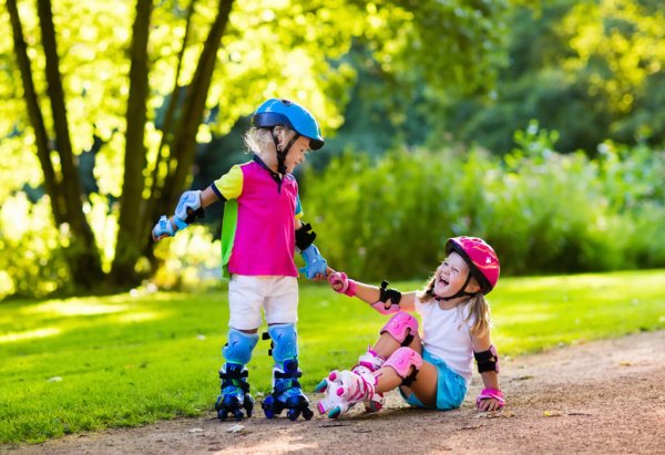 Ролики лето дети