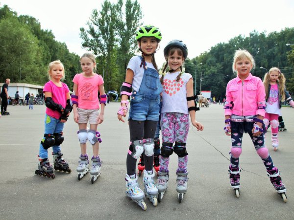 Езда на роликовых коньках
