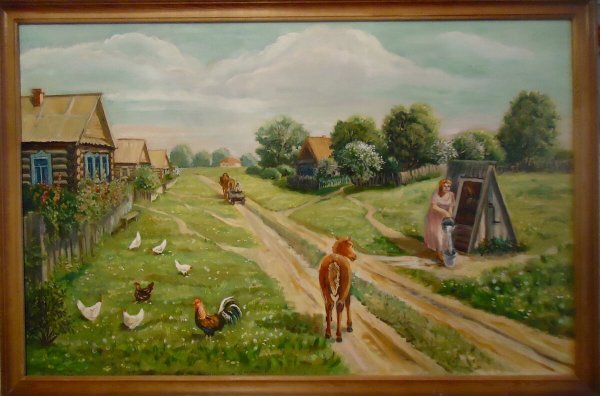 Лукас деревенский пейзаж