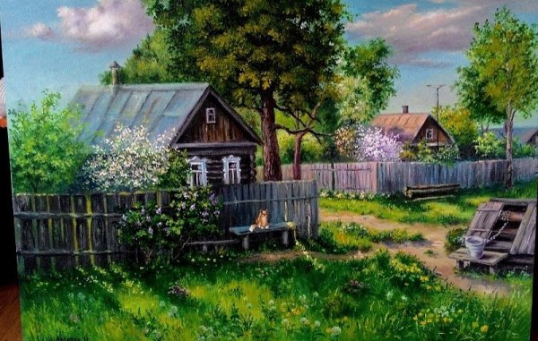 Художник Роберт Дункан (Robert Duncan). Коровы