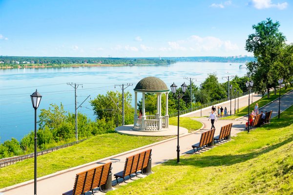 Набережная реки Кама Пермь