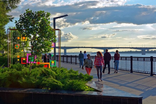 Набережная реки Камы