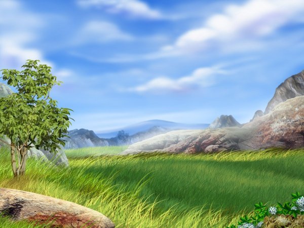 Радуга над пляжем