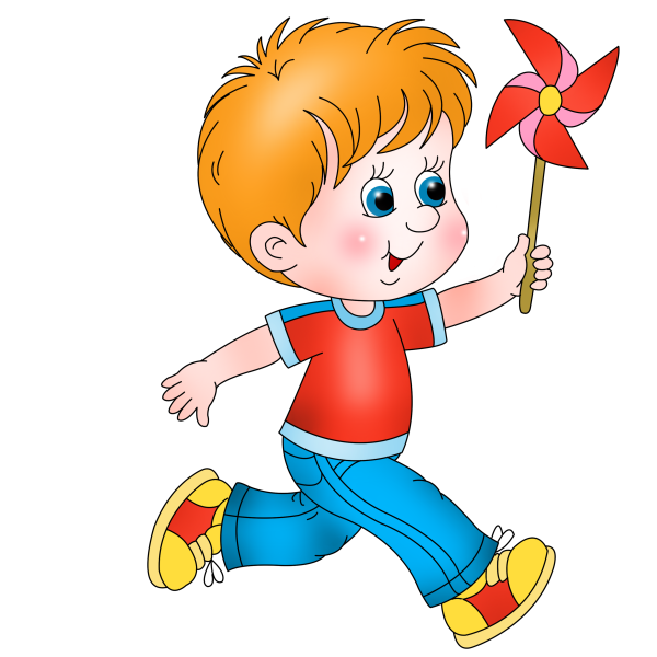 Мальчик на прозрачном фоне