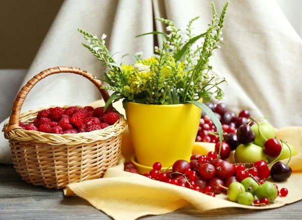 Владимир Жданов летний натюрморт