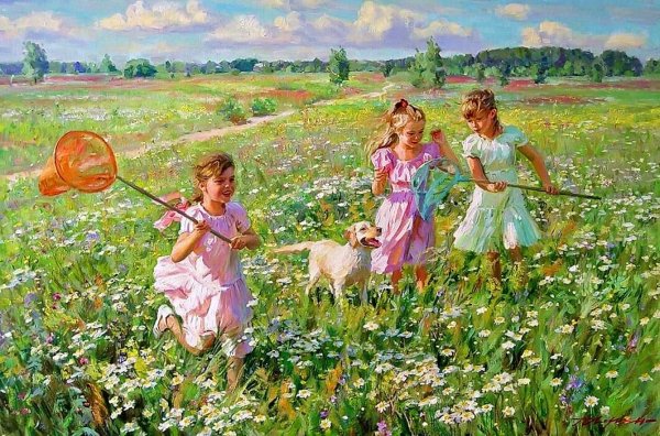 Александр Аверин лето в деревне