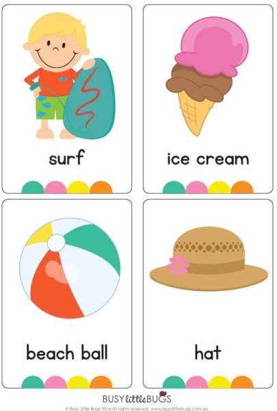 Лето на английском для детей