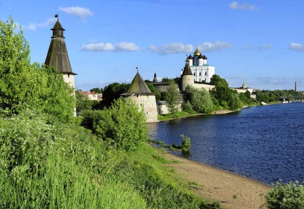 Вид на реку Великую Псков