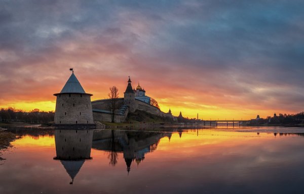 Псков летом