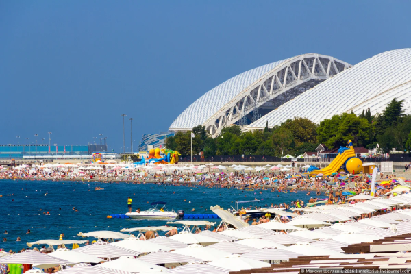 Adler Central Beach Адлер