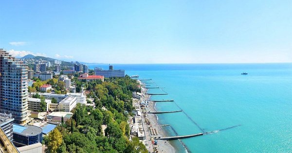 Город Сочи черное море