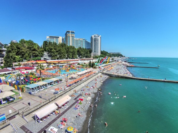 Курортный городок Адлер 2022