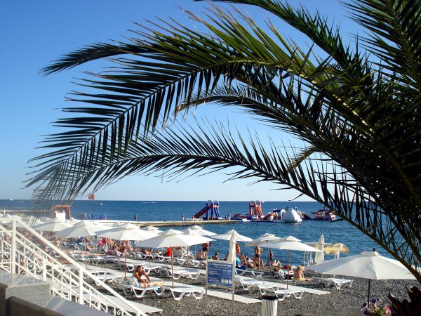 Адлер (Сочи) пляж 2022