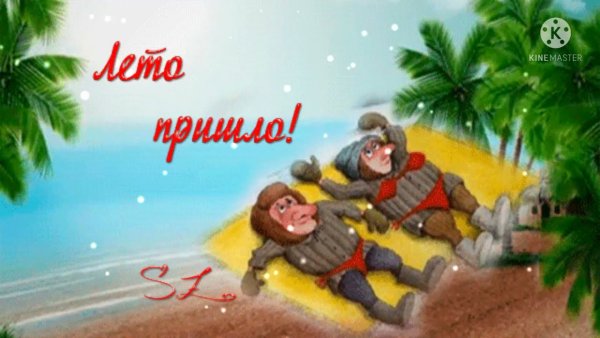 Смешные открытки про лето