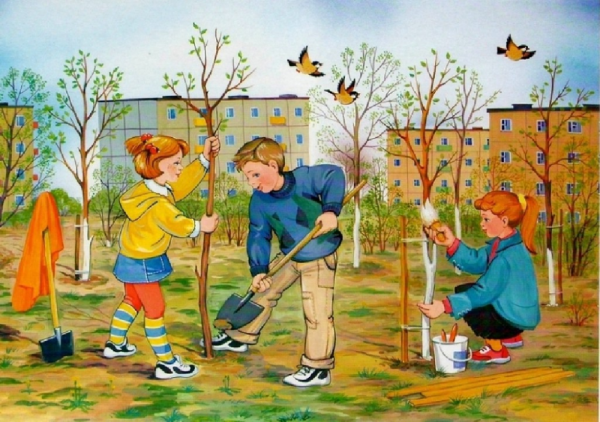 Весна для детей в детском саду