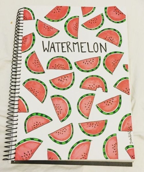 Рисунки в скетчбук легкие фрукты