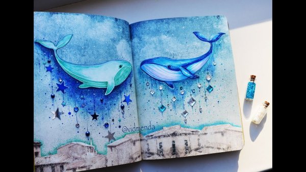 Красивый скетчбук