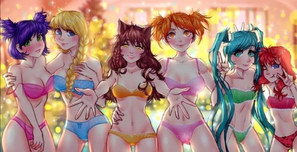 Славя Лена Ульяна Алиса Мику