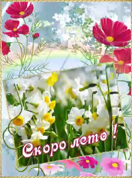 Открытки скоро лето