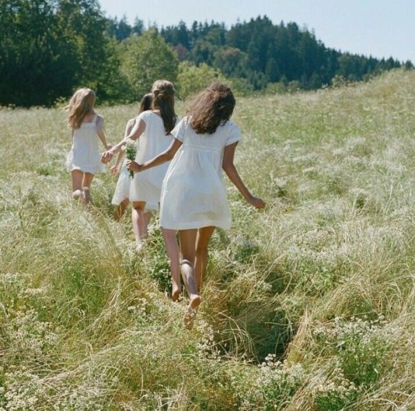 Девушка лето