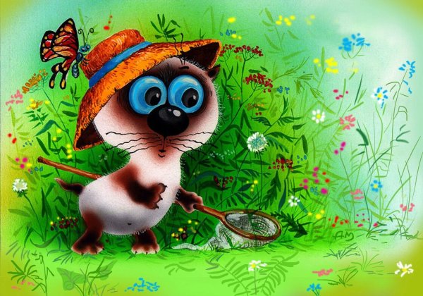 Позитивные стихи в картинках