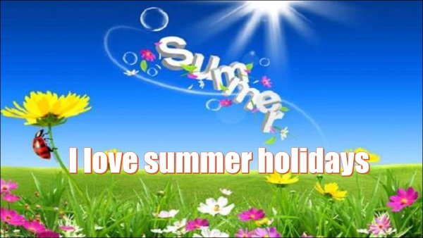 Summer надпись