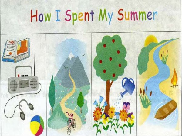 Summer Holidays проект