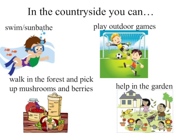 Тема лето на английском для детей