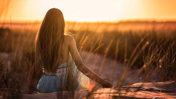 Девушка в парке