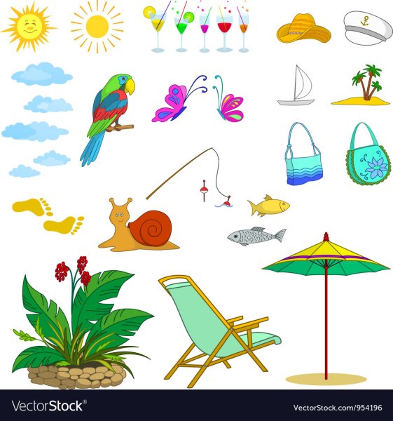 Предметы связанные с летом