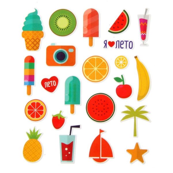 Лето атрибуты