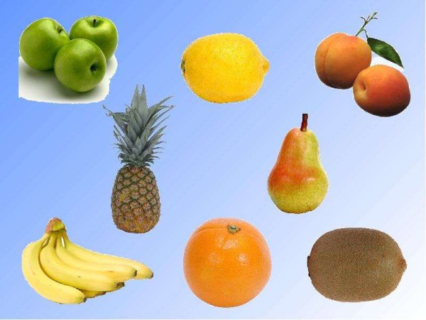 Фрукты для детей