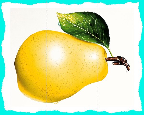 Пазлы фрукты для детей