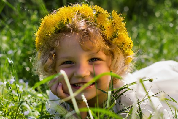 Лето солнце дети