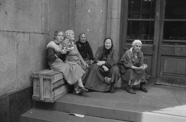 Советская деревня 80-х