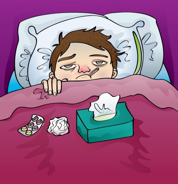 Заболеть летом