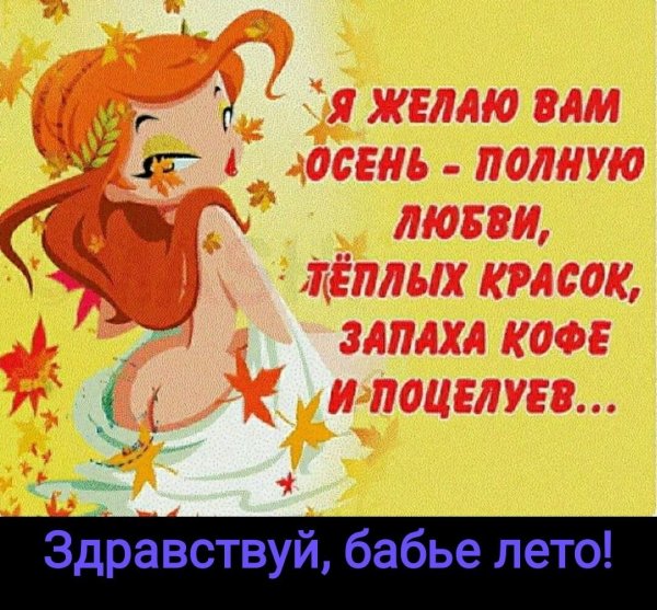 Бабье лето юмор