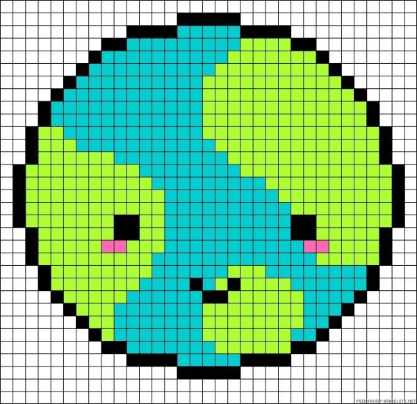 Рисунки по клеточкам маленькие