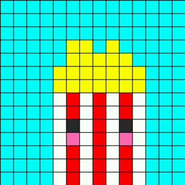 Рисование ИПО клеточка