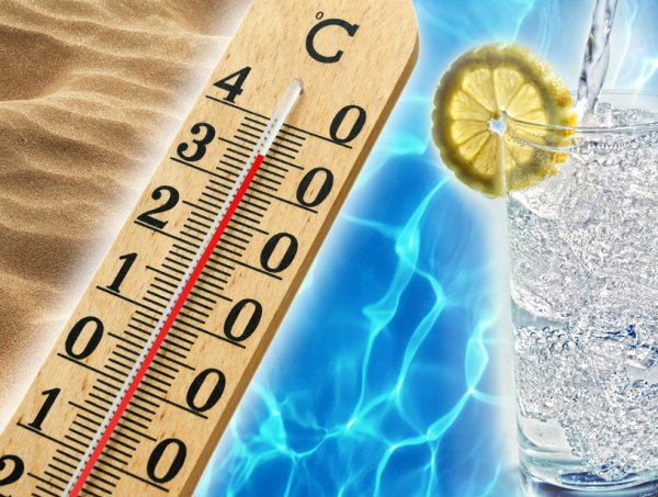 Градусник жарко