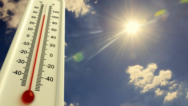 Градусник на солнце