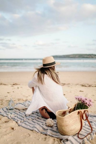 Девушка лето