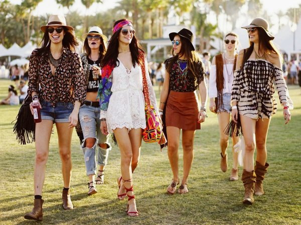 Красиво одеться на природу