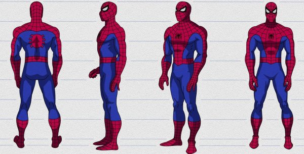 Человек паук 1994 в полный рост